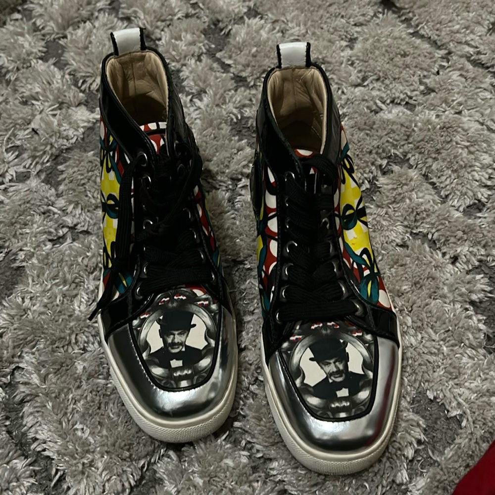 Christian Louboutin Rantus Orlato Sneaker Size EU 37.5 Multicolor Women's 7.5